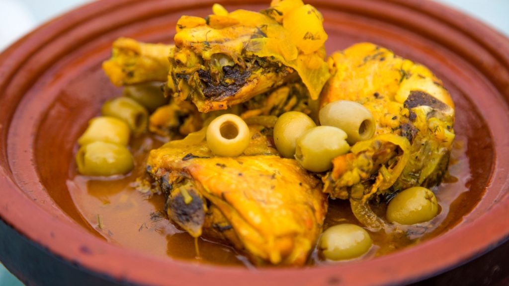 tajine poulet couscous