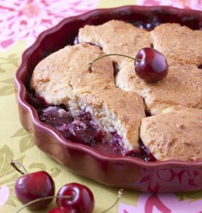 Cobbler aux cerises