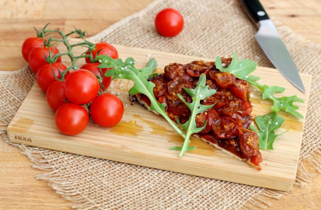 Tarte Tatin aux tomates cerises