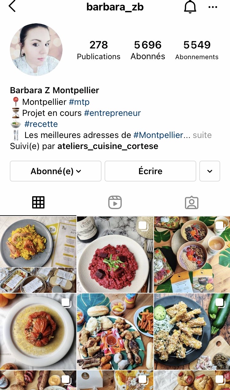Instagram Barbara Zabe