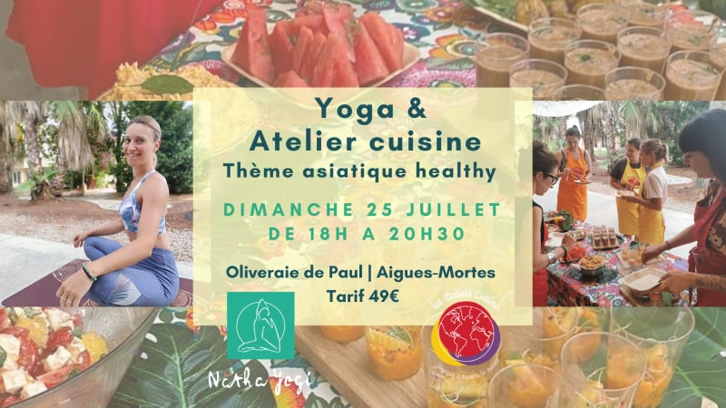 cours cuisine et yoga a montpellier