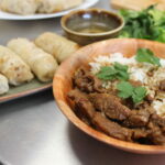 cuisine asiatique nems porc caramel